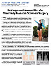 Dr geck texas patient success story minimally invasive scoliosis surgery, minimally invasive scoliosis surgery, minimally invasive scoliosis surgeon louisiana, minimally invasive scoliosis surgeon arkansas, minimally invasive scoliosis surgeon texas